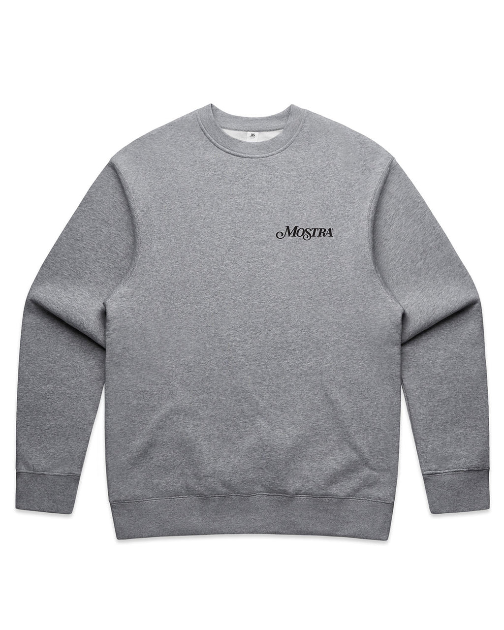 Core Relaxed Crewneck Heather Gray