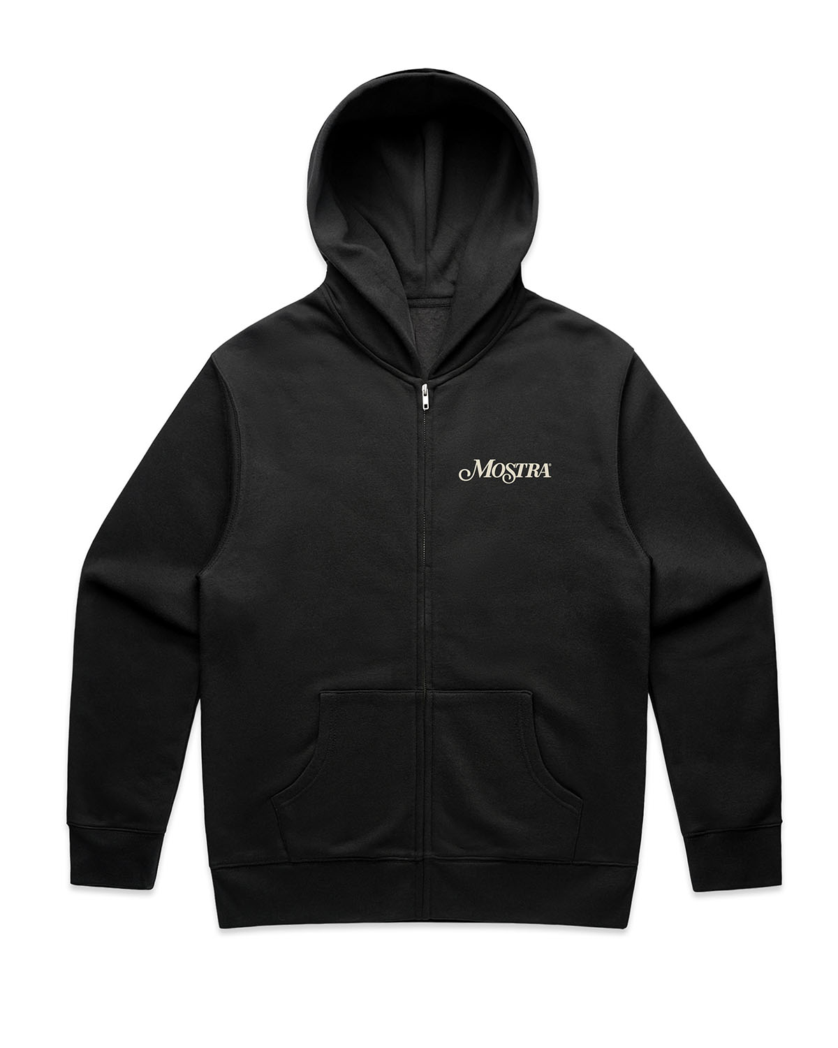 Core Zip Hoodie Black